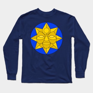 Sun of Abundance (royal blue) Long Sleeve T-Shirt